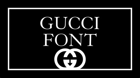 gucci typography|gucci serif font.